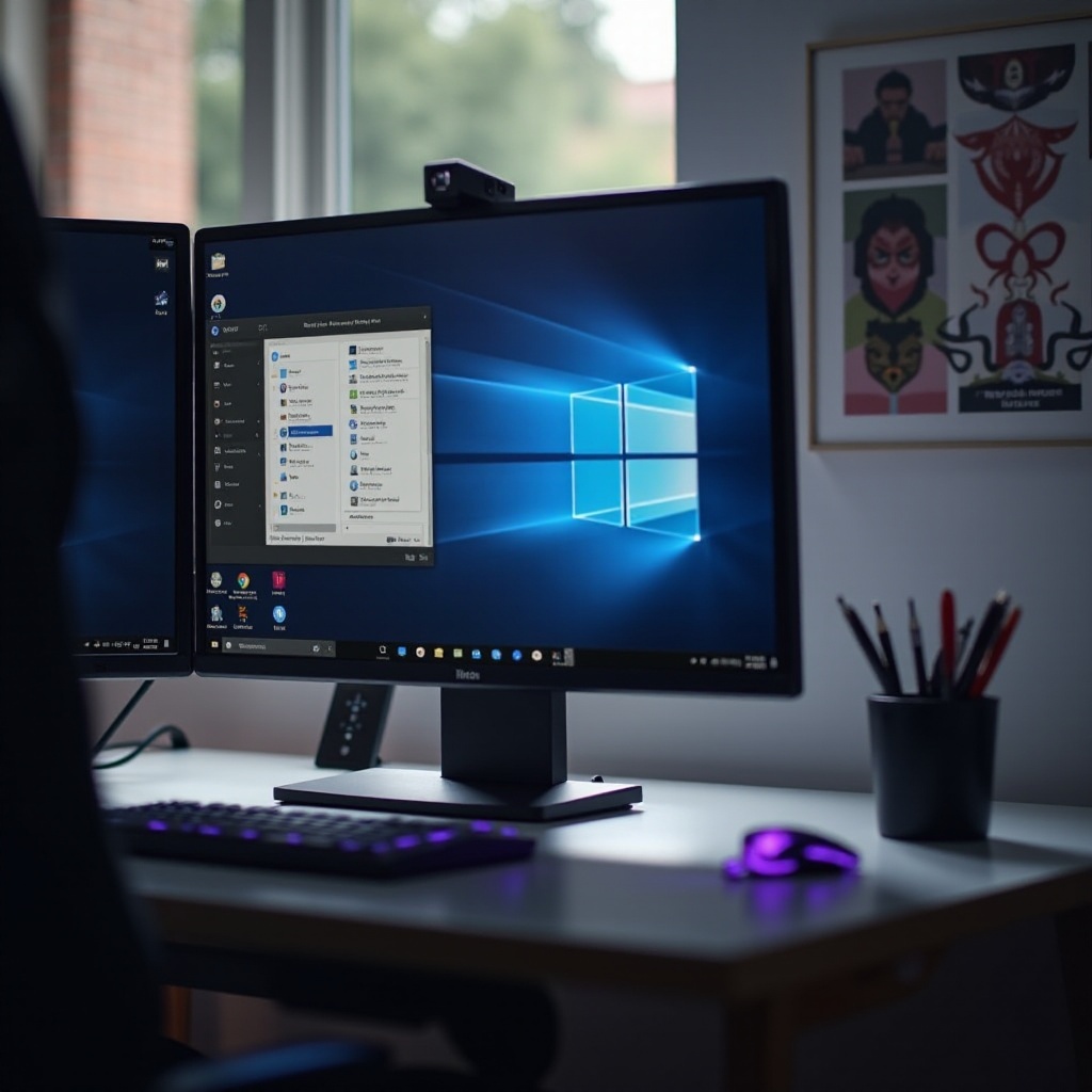 Strix-monitor scherm splitsen