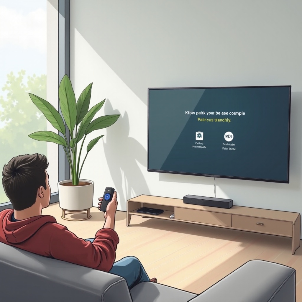 Chromecast-kauko-ohjaimen paritus