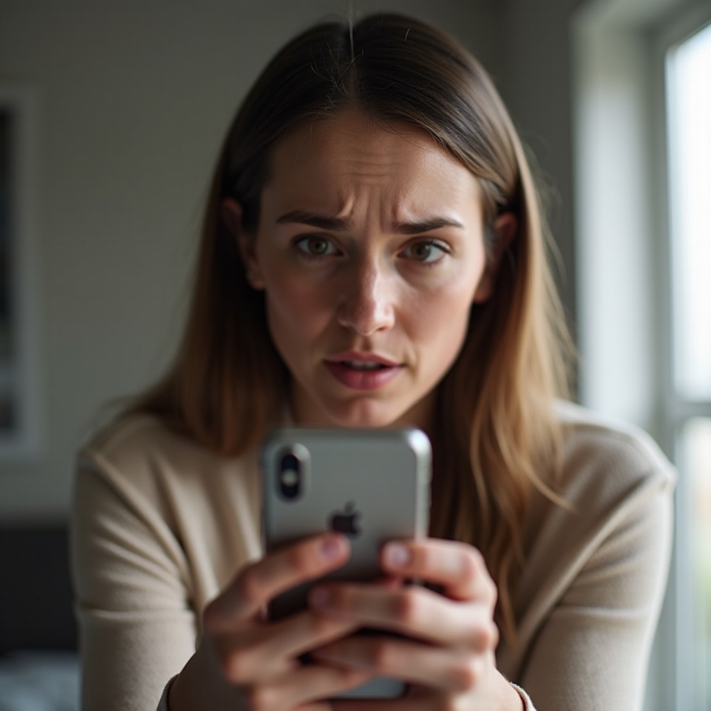 telefoon trilt maar geen melding iphone