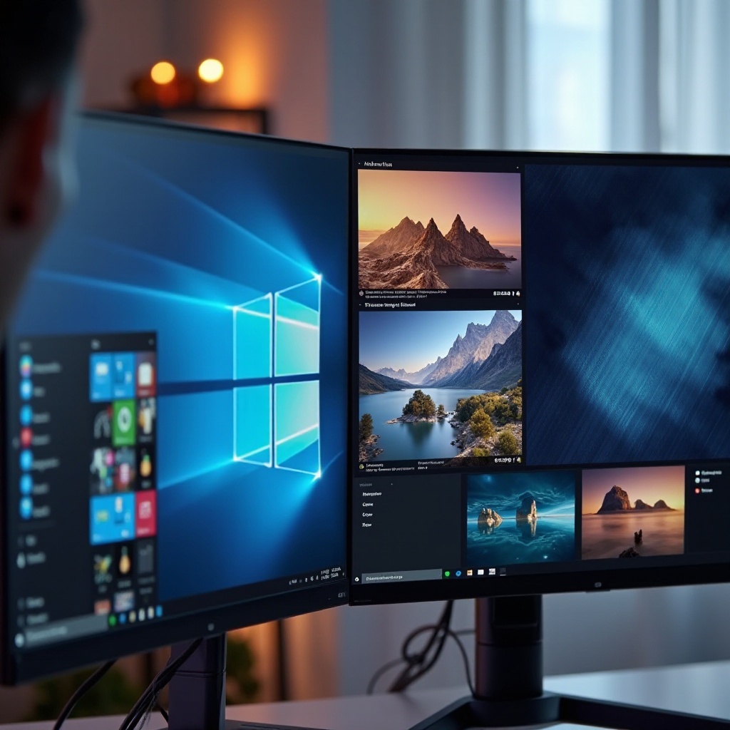 strix monitor cara membagi layar