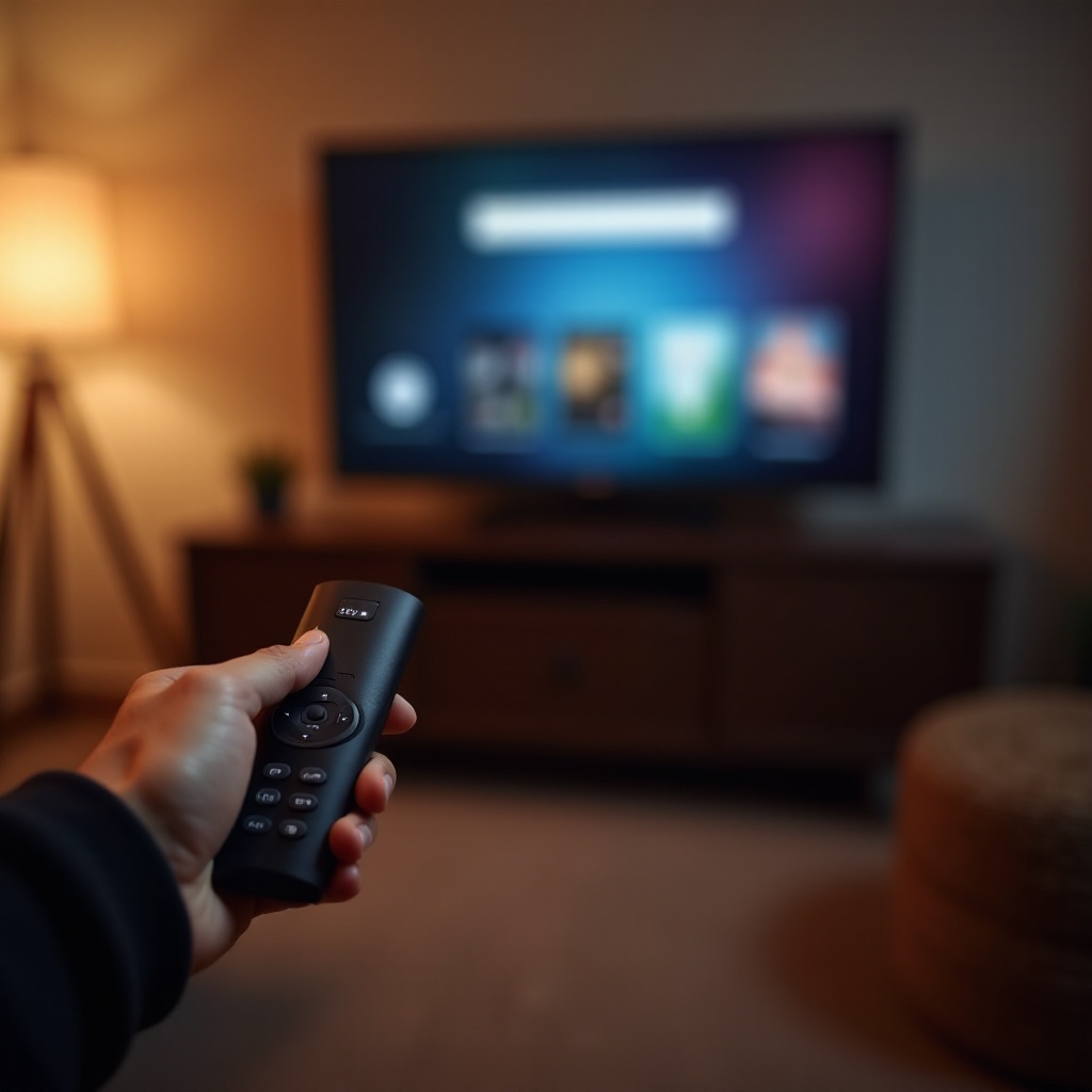 parowanie pilota Chromecast