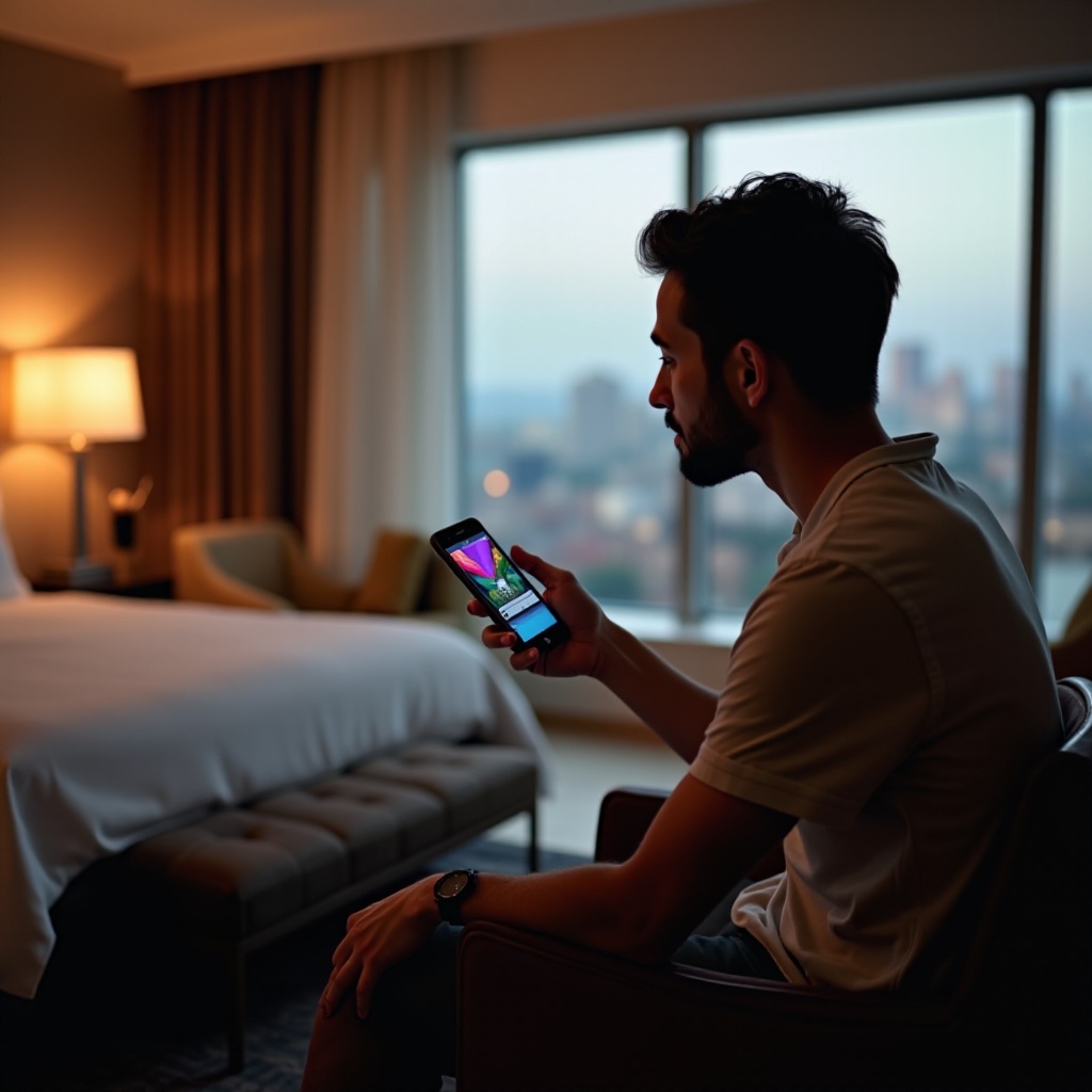 yhdistä chromecast hotellin wifiin