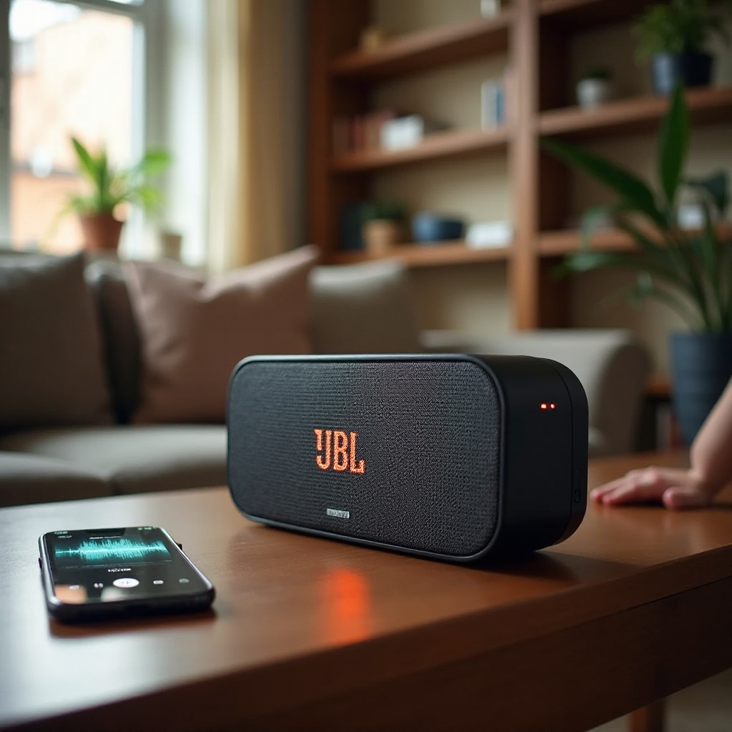 Waarom hapert mijn JBL-speaker?
