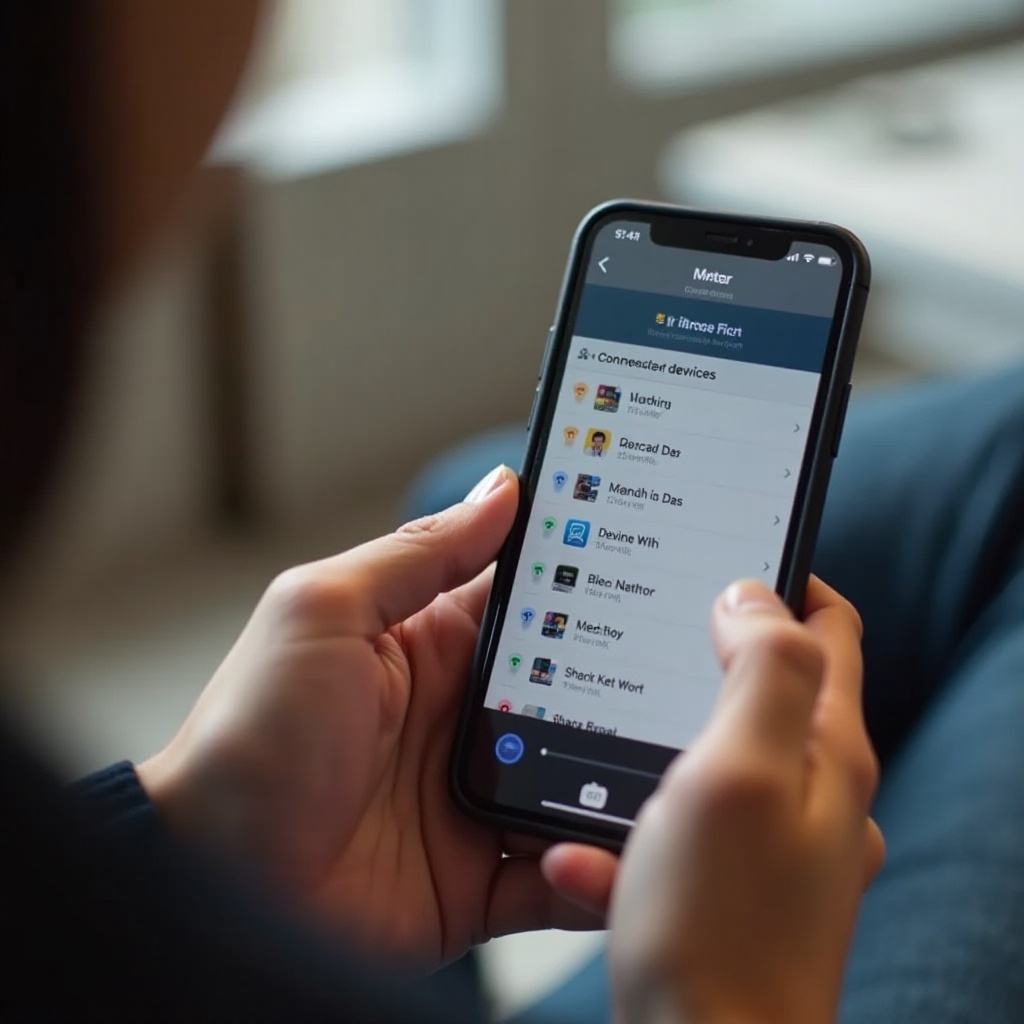 lihat perangkat yang terhubung ke hotspot iphone