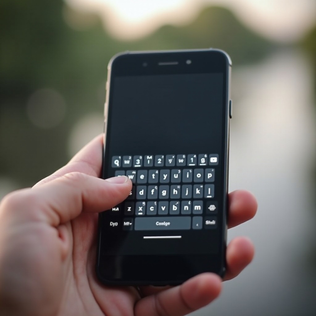 how do i enlarge my keyboard on my phone