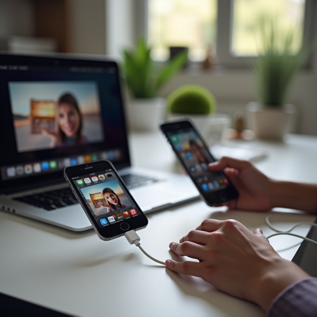 jak mogę przenieść zdjęcia z jednego iPhone'a na innego