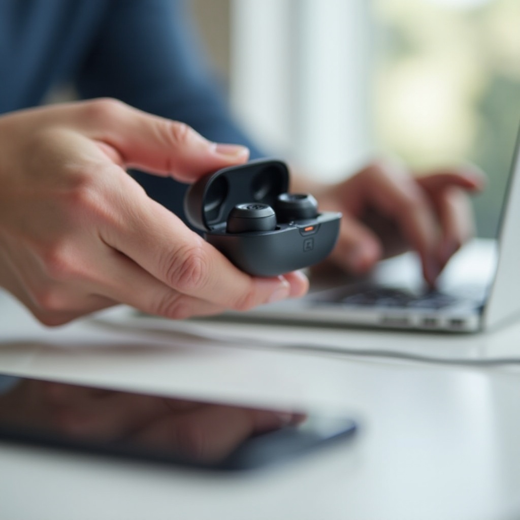 cara menyalakan earbuds JBL tanpa casing