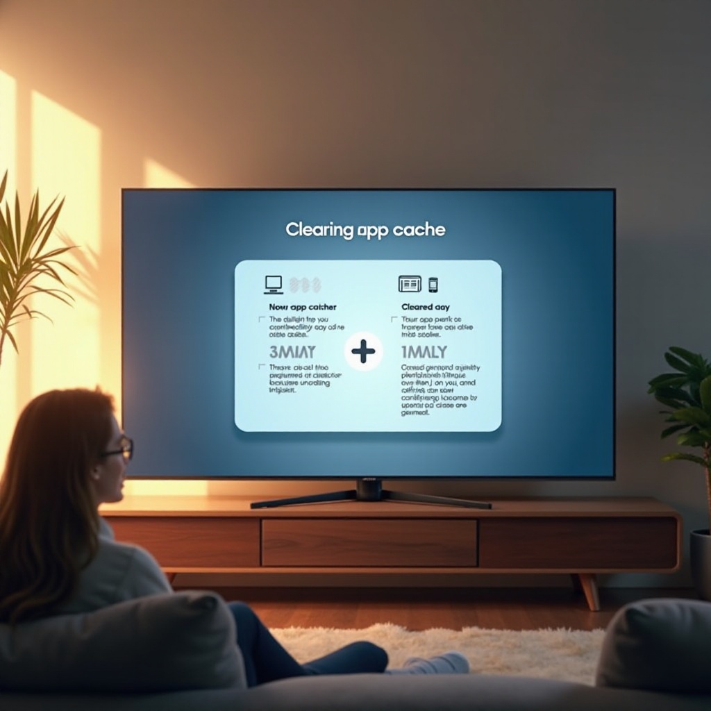 jak wyczyścić pamięć podręczną aplikacji na telewizorze Samsung