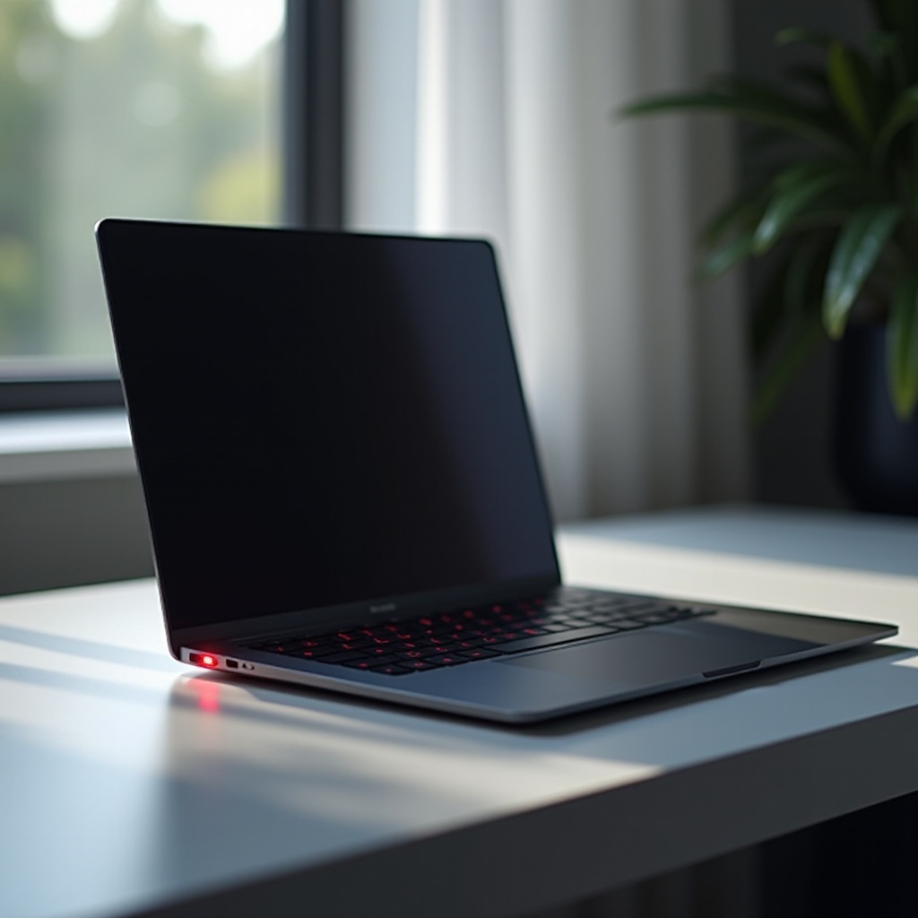 chromebook vilkkuu punaista valoa