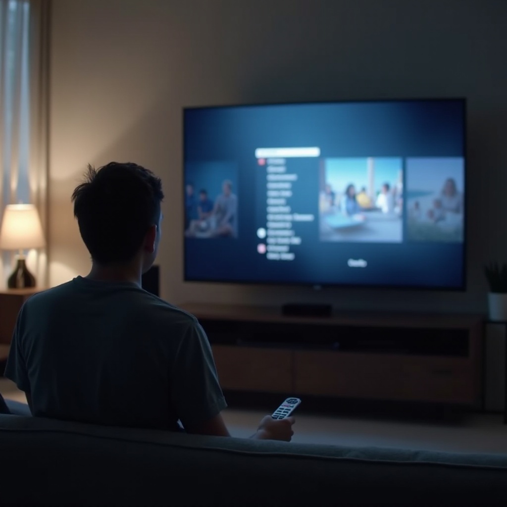 Roku-televisioni jumittuu kanavia vaihtaessa.