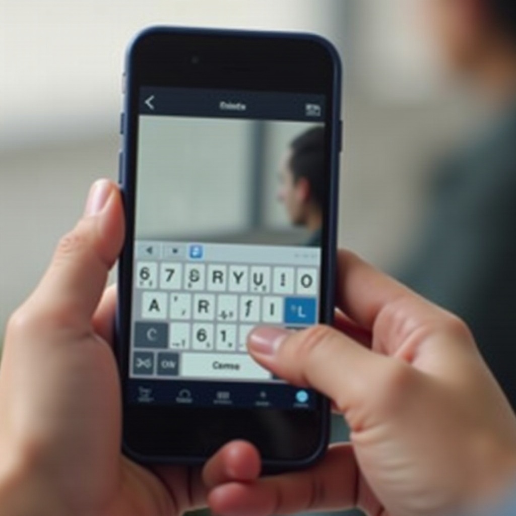 hoe vergroot ik mijn toetsenbord op mijn telefoon