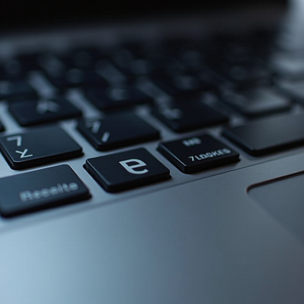 e key not working laptop