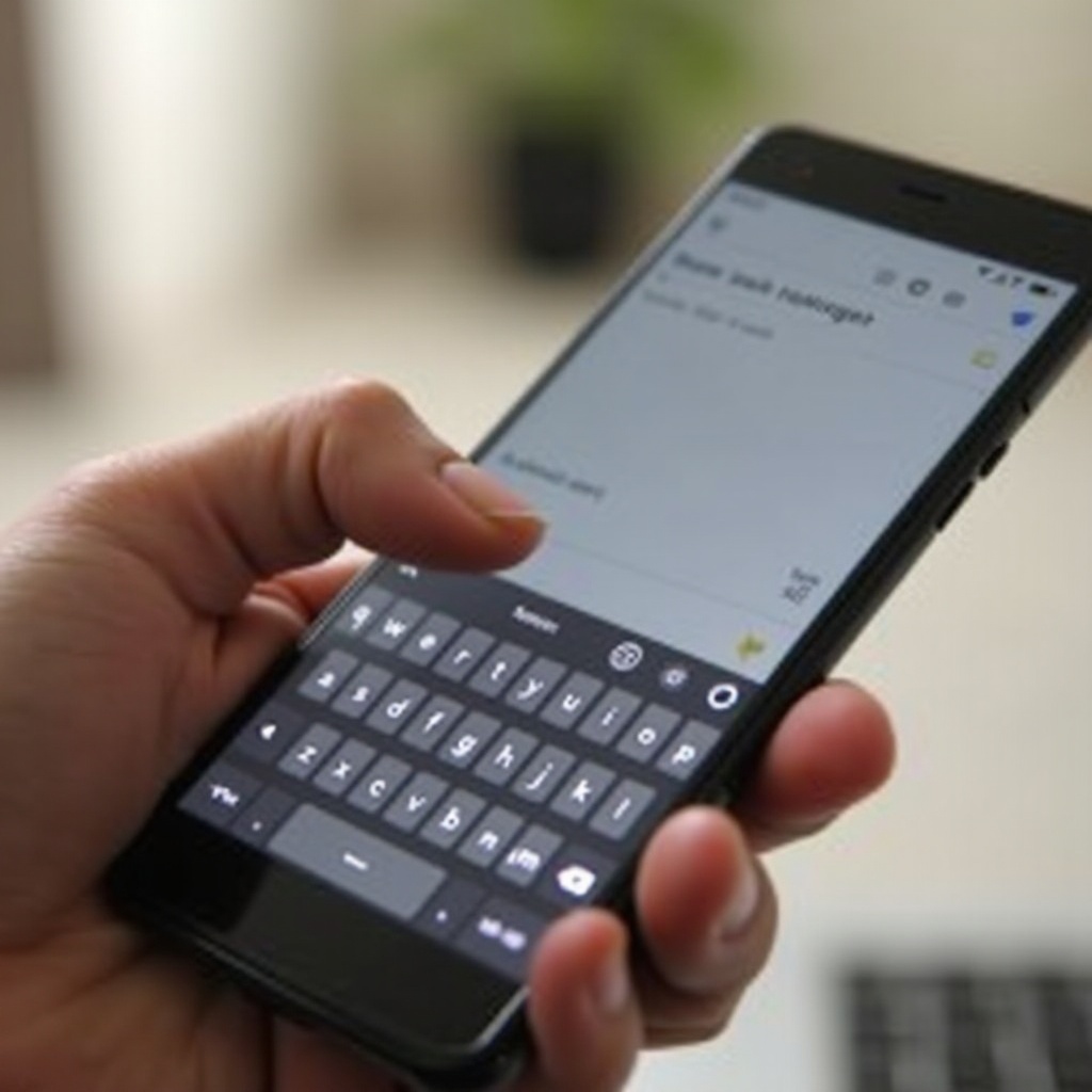 ฉันจะขยายแป้นพิมพ์บนโทรศัพท์ของฉันได้อย่างไร