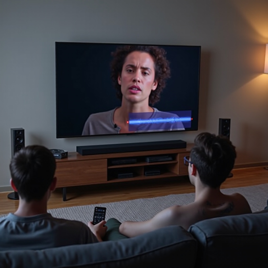 geluidsvertraging bij de Vizio-soundbar