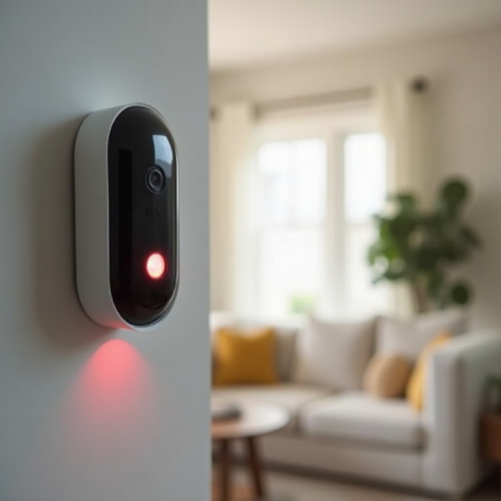 Waarom knippert de Blink-camera rood?