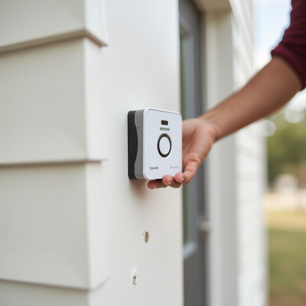 kuinka irrottaa SimpliSafe-ovikello kiinnitystelineestä