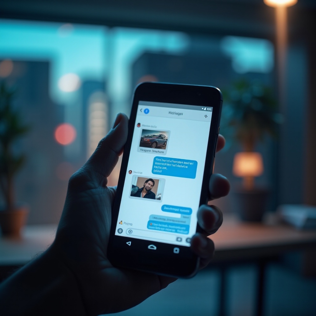 bagaimana ponsel Android menyimpan lampiran MMS