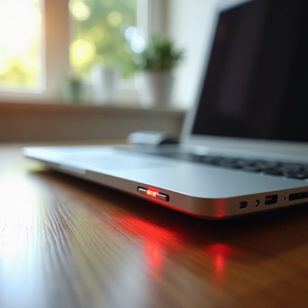 chromebook knipperend rood licht