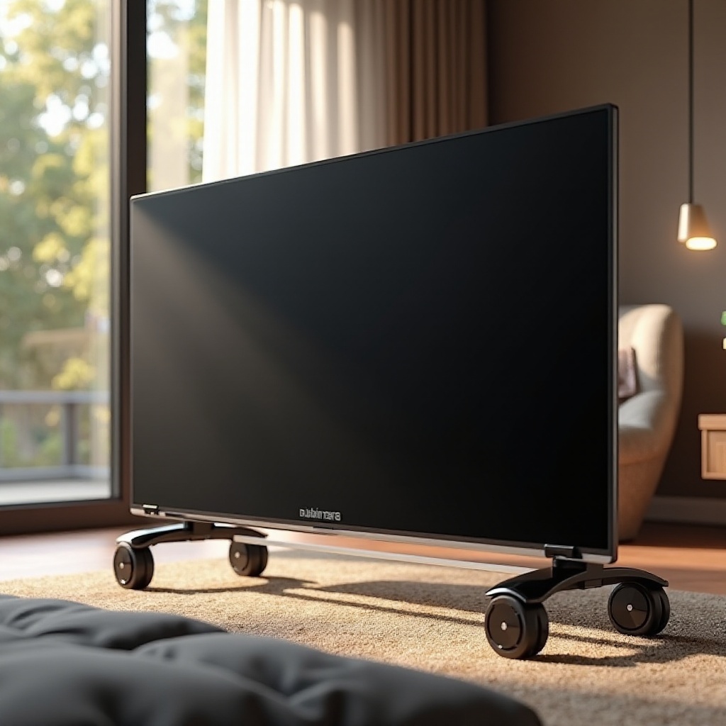 beste draagbare tv op wielen