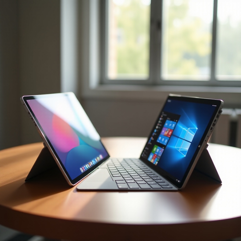 ipad เทียบกับแท็บเล็ตไมโครซอฟท์เซอร์เฟซ