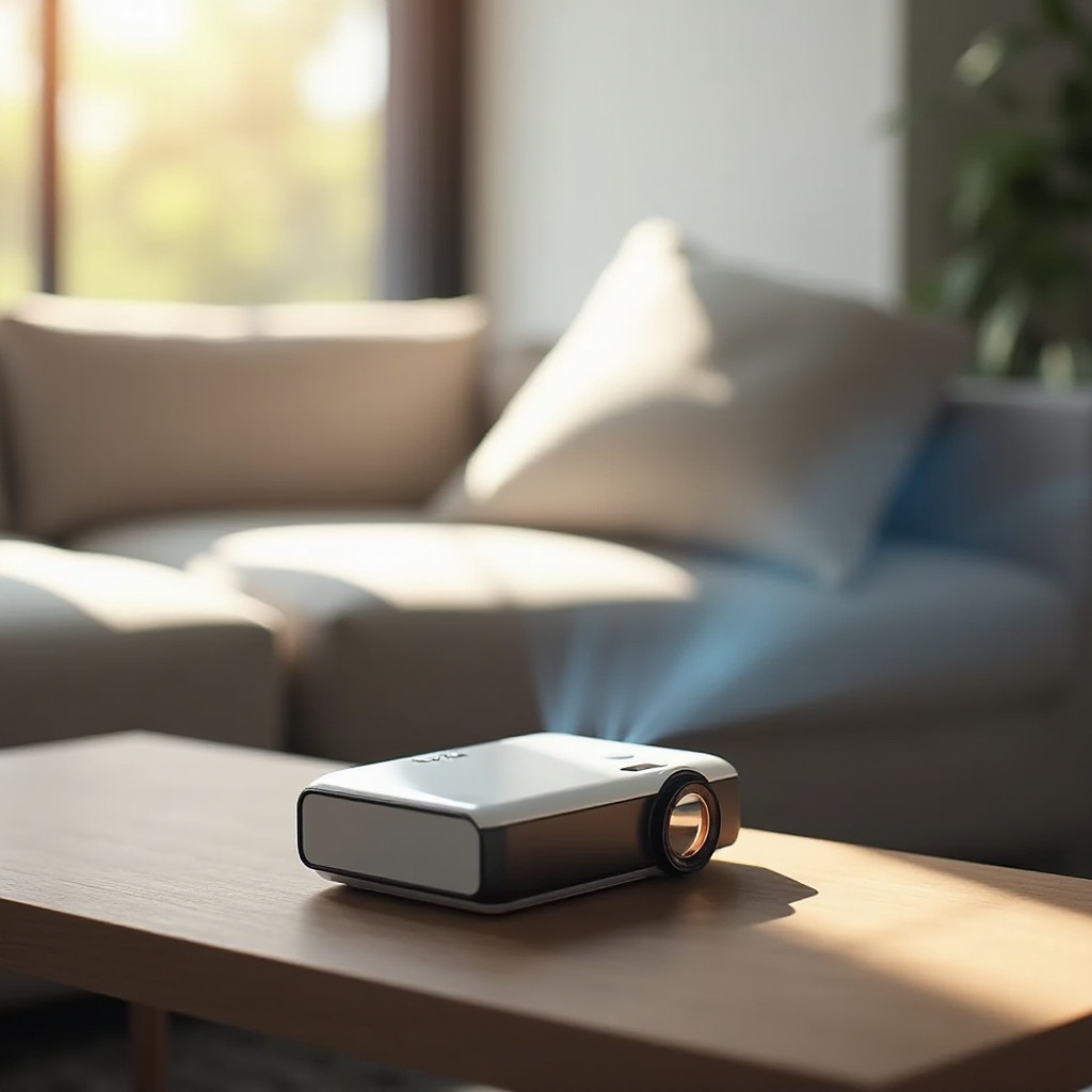 najlepszy przenośny projektor do iPhone'a