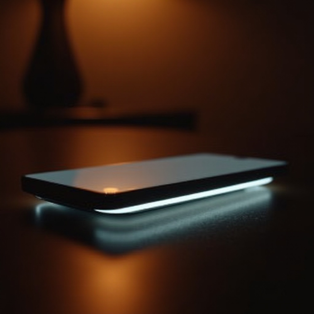 phone lights up but no notification