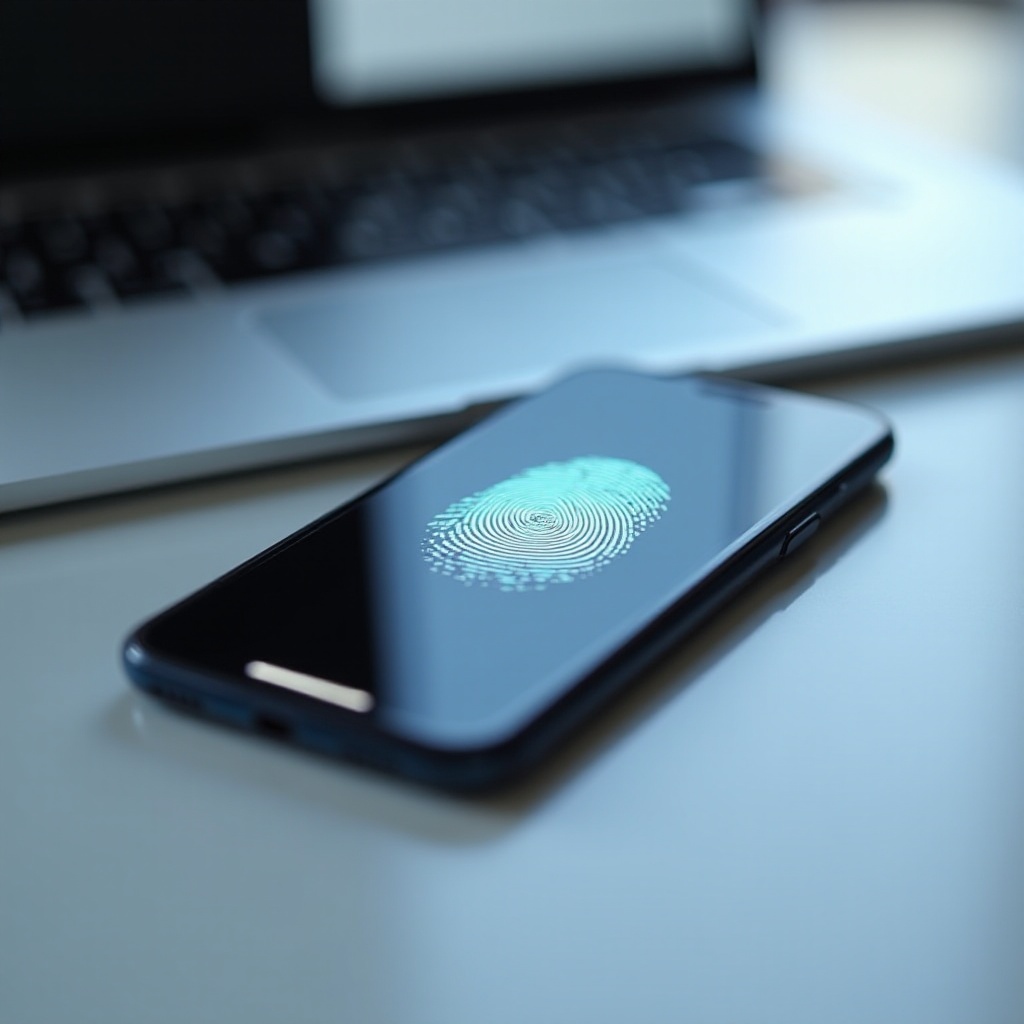 nollaa iPhonen biometrinen tunnistus