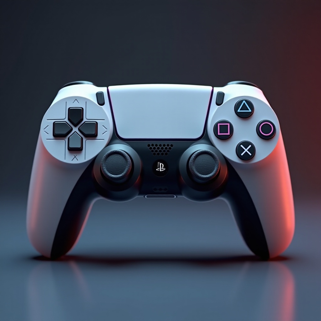 PS5-ohjain, joka näyttää PS1:ltä