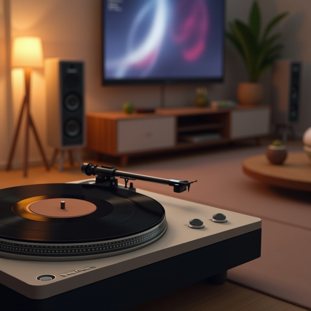 소노스를 턴테이블에 연결하는 방법