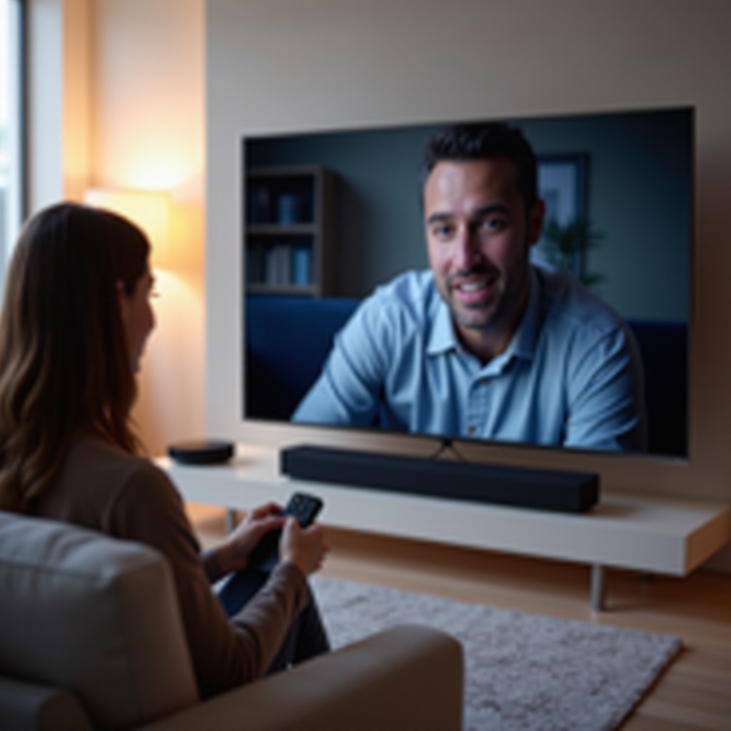 Samsung-soundbar AV-synchronisatie