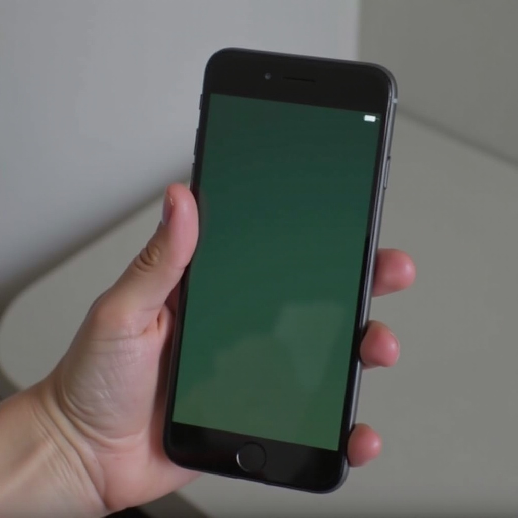 iPhoneの緑色の点は何を意味しますか？