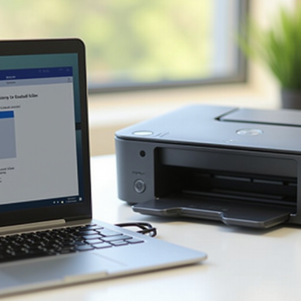 printer instellen op Chromebook