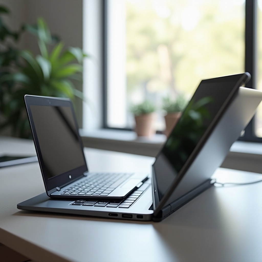 ノートパソコン用のポータブル追加画面