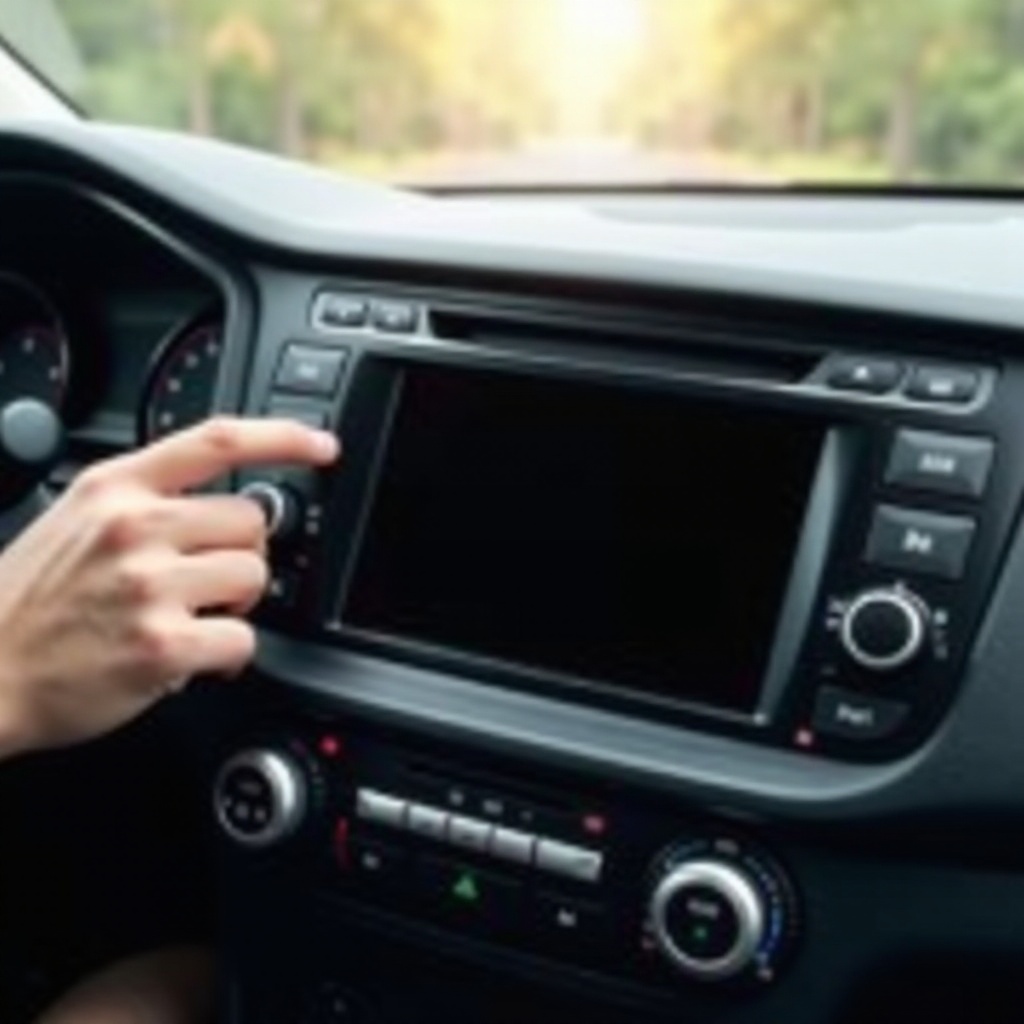 radio won't turn on in car