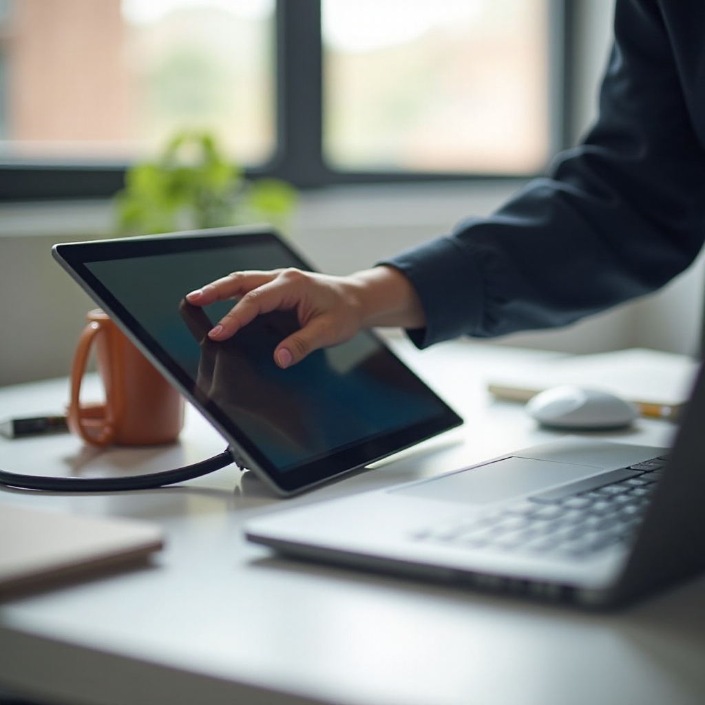 KYYスクリーンをAndroidタブレットに接続する方法