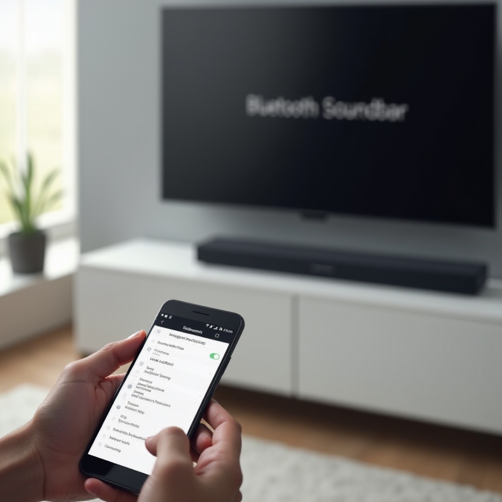 Samsung-äänipalkin yhdistäminen Bluetoothiin