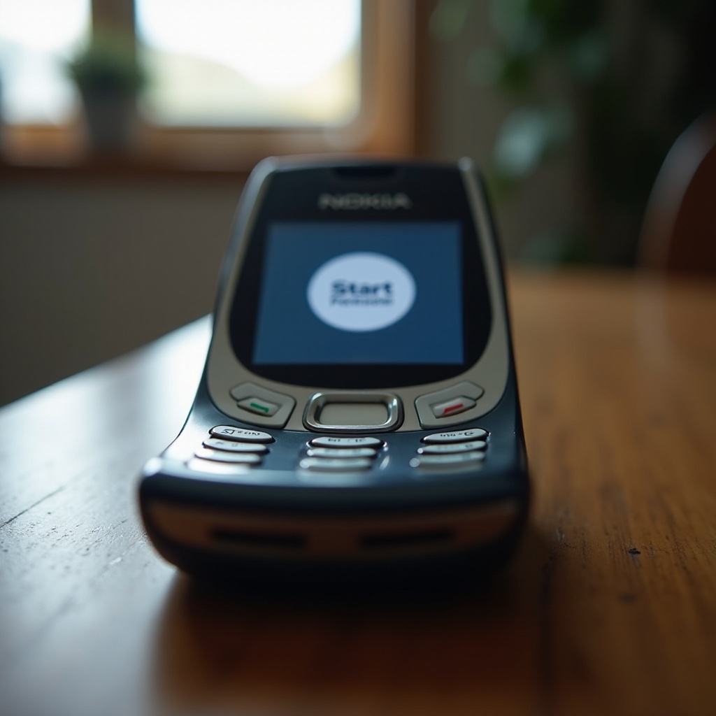 mengapa ponsel lipat nokia saya terus menerus mulai ulang