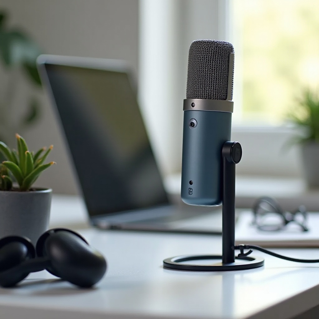 setting up blue yeti