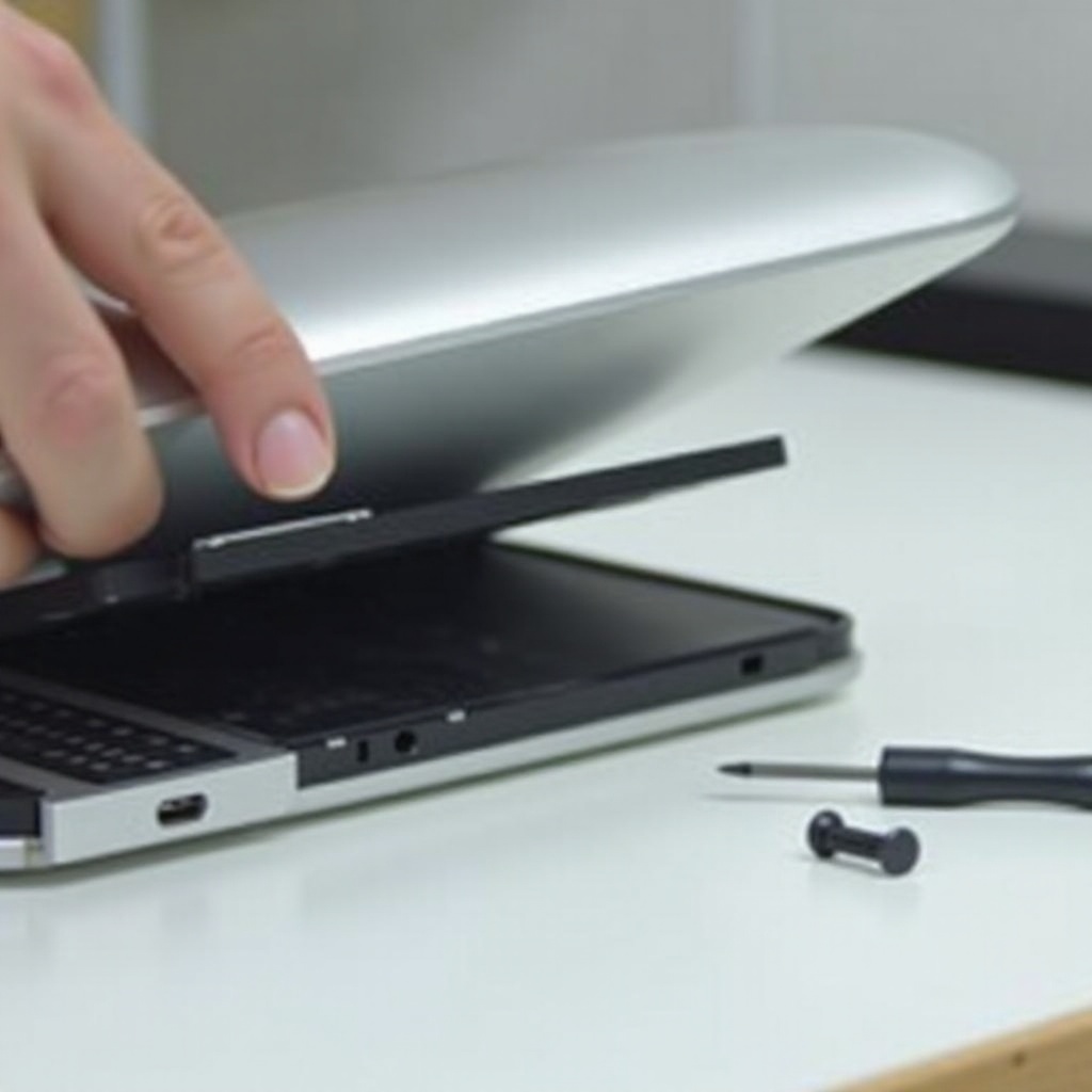 hoe de batterij van de MacBook Pro los te koppelen