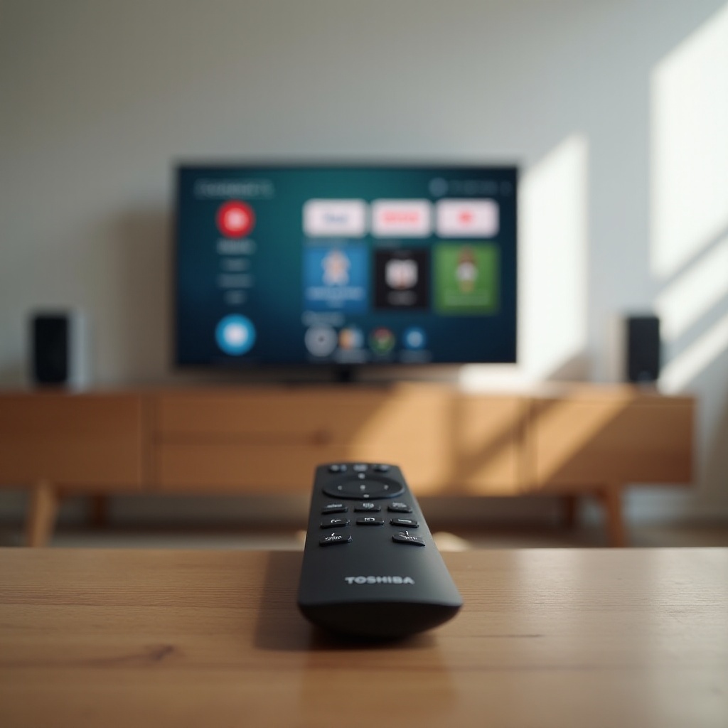 jak zresetować pilota do Toshiba Fire TV