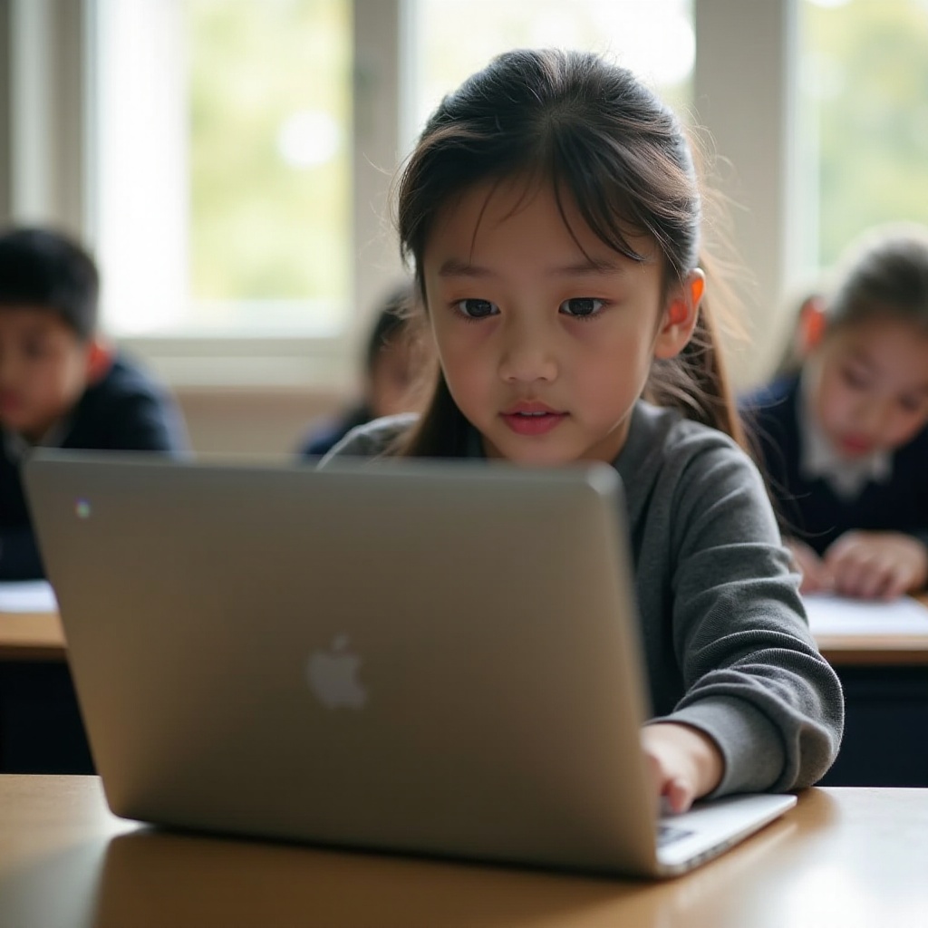 คุณใช้ Chromebook ของโรงเรียนที่ให้คุณหรือไม่
