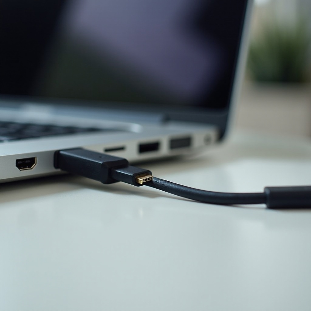 hdmi maakt geen verbinding met mijn laptop