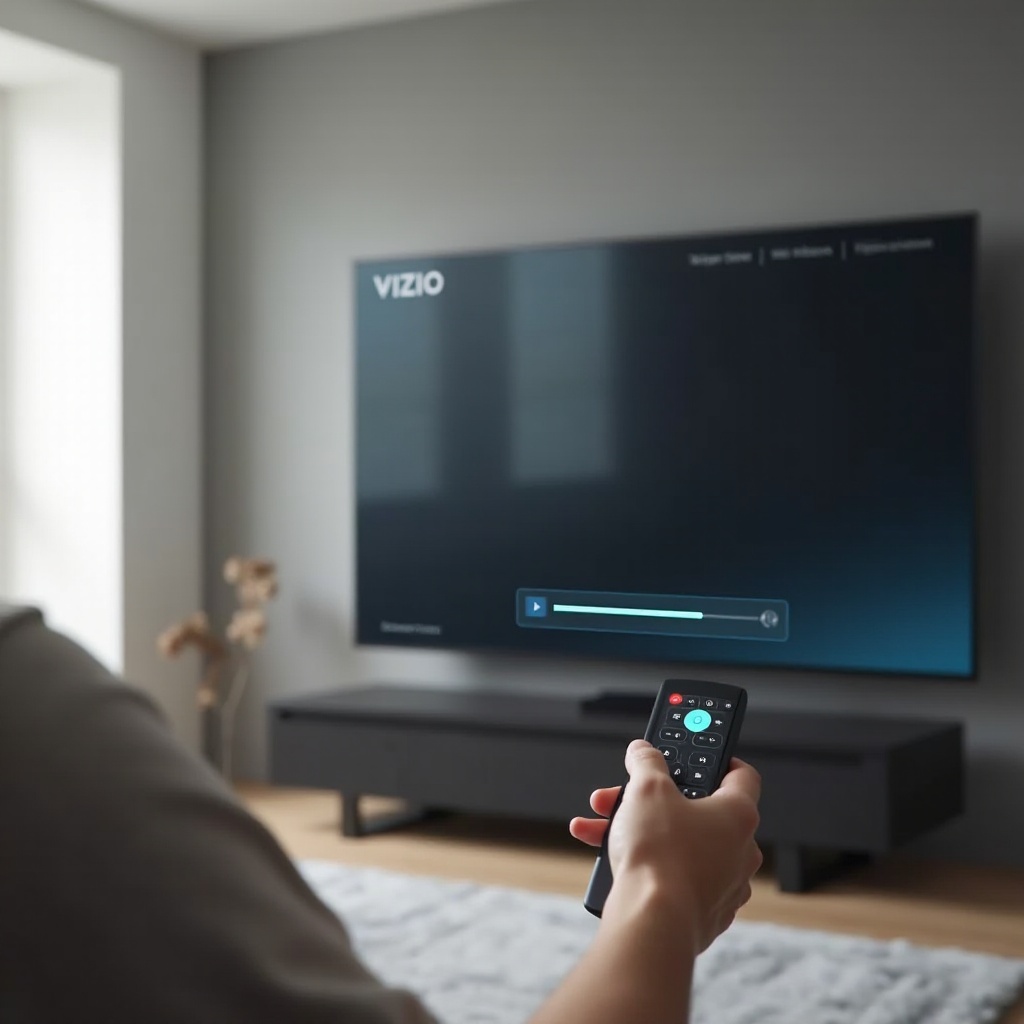 jak włączyć wyświetlanie głośności na telewizorze Vizio