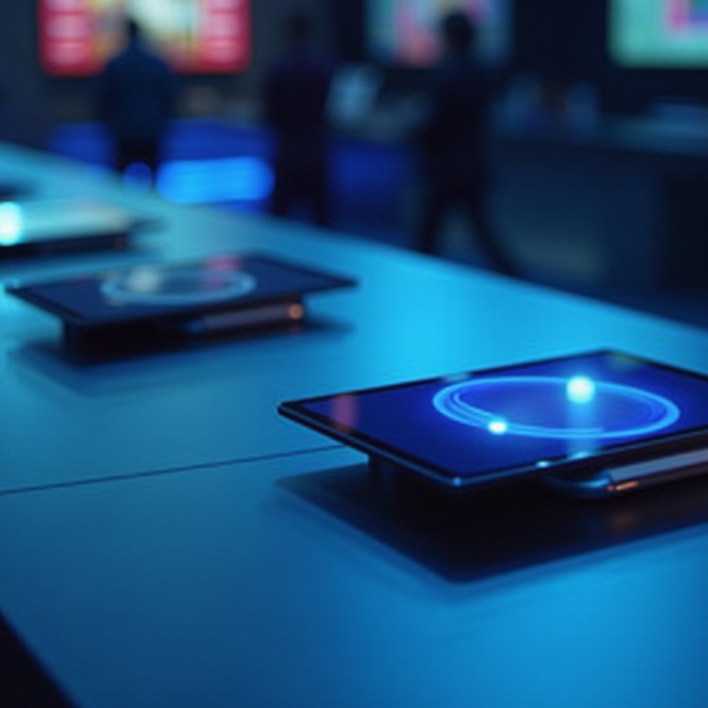 การชาร์จแบบไร้สายสำหรับแท็บเล็ตซัมซุง