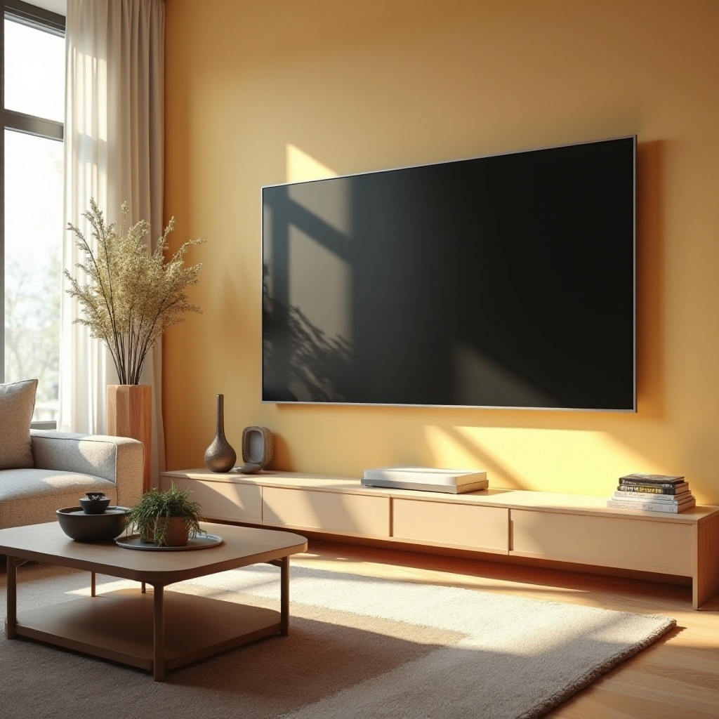 hoe groot is een 50 inch tv