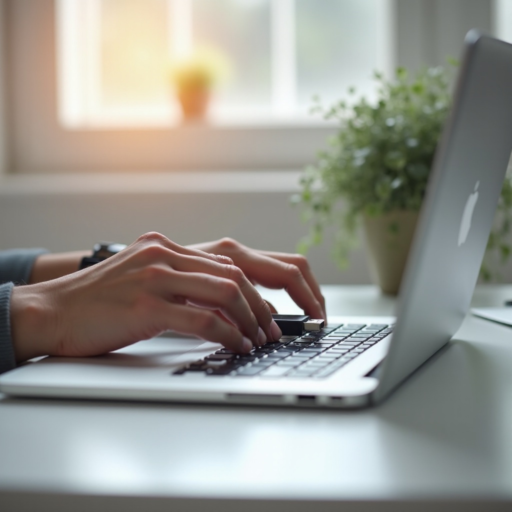 hoe toegang tot usb op Mac