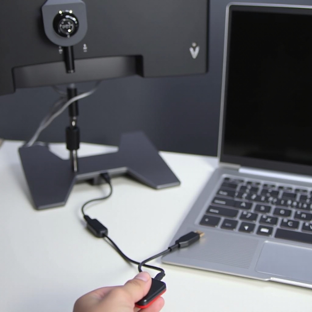 cara menghubungkan monitor aorus untuk menggunakan port usb