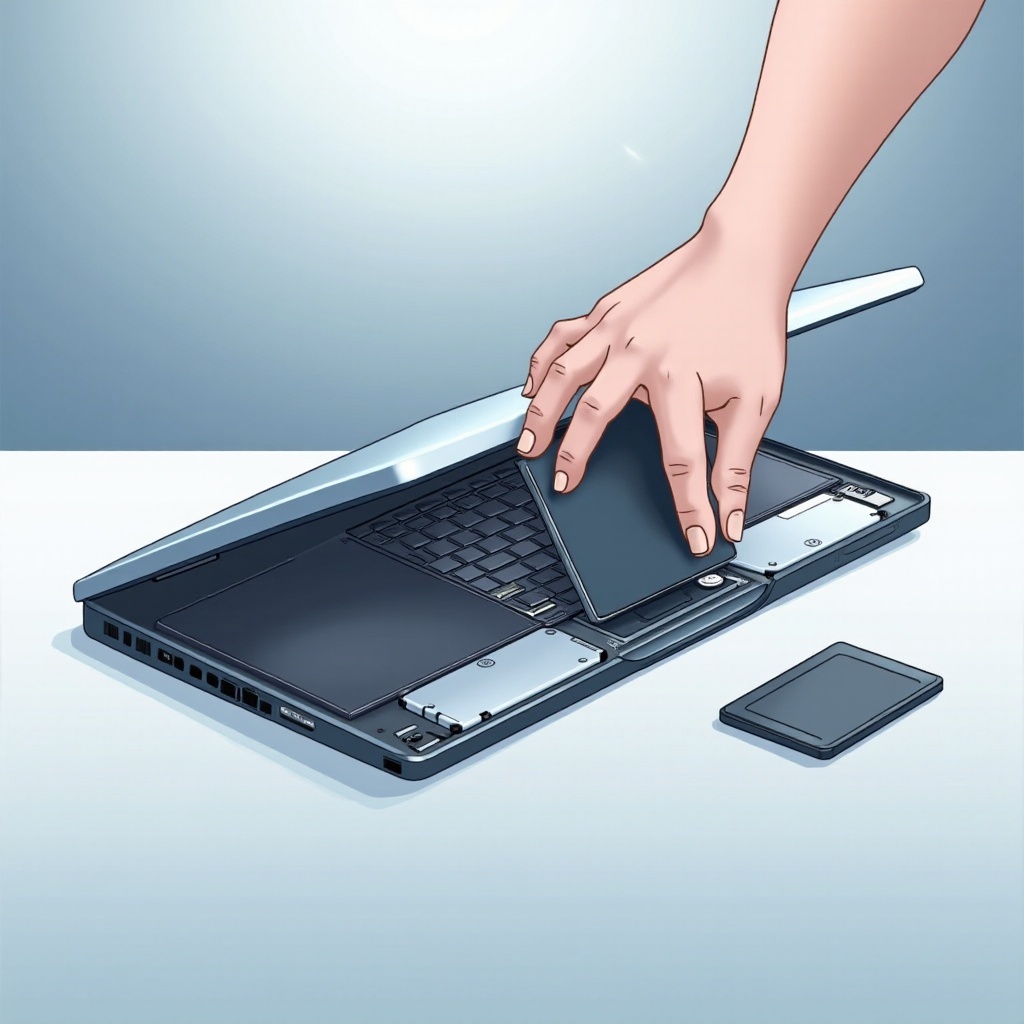 hoe de SSD van een laptop te upgraden
