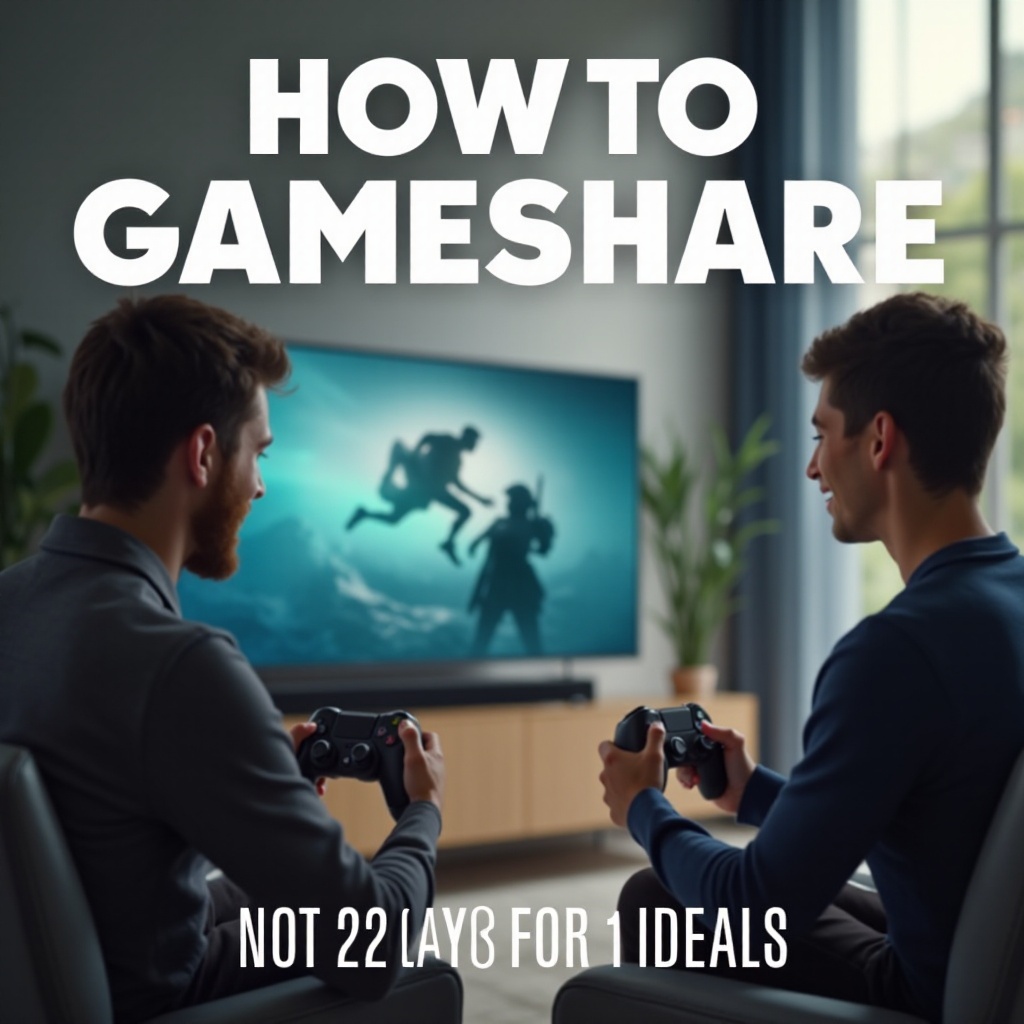 how to gameshare ps5 to ps4