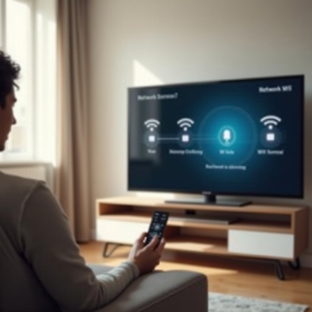 Sony-tv draadloos met internet verbinden